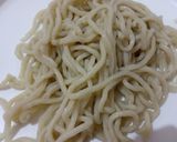 Foto langkah ke 10 dari resep Mie Bayam Homemade.