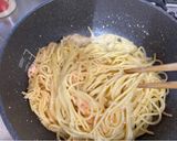 A picture of step 3 of Morning Pasta 🤗 Japanese Mentaiko pasta.