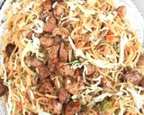 A picture of step 8 of Fajita noodles.
