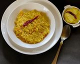 A picture of step 4 of Bihari style Masala Khichdi.