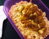 Foto langkah ke 6 dari resep Spicy Butter Rice with Chicken Curry praktis 20 menit saja.