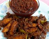 A picture of step 8 of Schezwan Chilli Potatoes.
