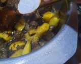 A picture of step 5 of Beef yakhni pulao biryani.