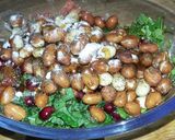 A picture of step 2 of Peanut Salsa.