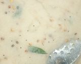 A picture of step 4 of Upma of semolina.