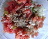 A picture of step 2 of Meat-Stuffed Honeycomb Bread (Lahmeh bil Ajeen).