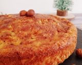 Une image de l'étape 2 de Gâteau fondant pommes/noisettes et praliné croustillant.