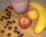 صورة لخطوة 1 من وصفة سموثي التوت والموز ونكتارين 🍹🍹