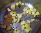 A picture of step 3 of Fluffy Veggie Pulao in a Pressure Cooker.