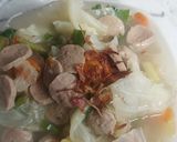 Foto langkah ke 4 dari resep Sop sayur bakso.