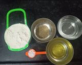 A picture of step 1 of Delhi Wali Khasta Kachori.