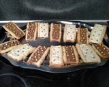 Une image de l'étape 8 de Barre biscuit au chocolat.