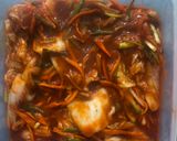 Hình bước làm 3 của món Kim chi cải thảo