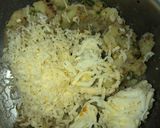 A picture of step 1 of ”Cheesy Alu Tikki “ (in appe mould).