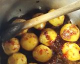 A picture of step 2 of Fried Rice-Potato meal#authormarathon#4weekschallenge#.