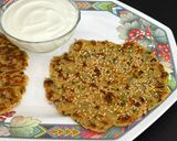 A picture of step 14 of Jowar Lauki (Bottlegourd) Thalipith.