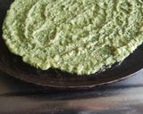A picture of step 5 of Split Mung beans chilla.