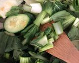 A picture of step 4 of Warm tofu salad with shiso.
