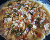 Foto del paso 2 de la receta: Tortilla con papa y queso🧀