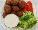 صورة لخطوة 7 من وصفة فلافل طعم ولا أررروع 😋😋😋