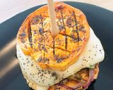 Une image de l'étape 6 de Burger Healthy à la Patate douce et Saumon.