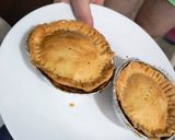 A picture of step 1 of Steak pies with gram flour gluten free.