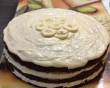 Kakaós tejszelet banánnal recept fázis 7 fotója