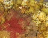 आलू गोभी सब्जी (aloo gobi sabji recipe in Hindi) रेसिपी चरण 2 फोटो