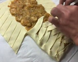 Foto del paso 10 de la receta: Hojaldre de puerro y gambas