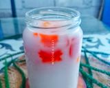 Foto langkah ke 2 dari resep Es Susu Nata de Coco.