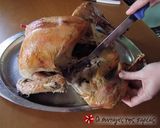 Φωτογραφία βήματος 2 της συνταγής Πώς κόβουμε μια ψημένη γαλοπούλα