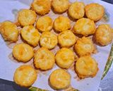 Hình bước làm 3 của món Đậu hũ non chiên chà bông