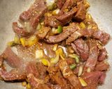 A picture of step 3 of Pepper steak / beef pepper steak.