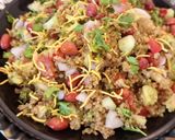 A picture of step 3 of Cooked Quinoa Chaat.