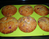 Foto del paso 4 de la receta: Muffins de grosellas