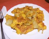 Rántotta, medvehagymás kolbásszal recept fázis 2 fotója