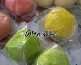Foto langkah ke 2 dari resep Thousand layer mooncake isi vla nangka 😉.