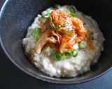 A picture of step 2 of Miso Oats Porridge.
