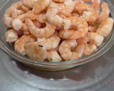 A picture of step 2 of Crispy Tostadas with Guacamole and Fresh Shrimp – An Irresistible Snack!.