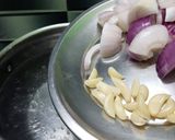 A picture of step 2 of Pink (beetroot) pasta.