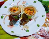 A picture of step 4 of Ice cream Cone and Cone Bhel.