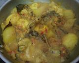 Foto langkah ke 3 dari resep Gulai ayam dan telornya plus kentang.