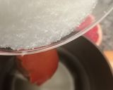 Une image de l'étape 2 de Jus pamplemouse miel corse.