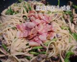 『蘆筍蘑菇培根白醬義大利麵』超級濃郁滑順的食譜步驟9照片