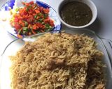 A picture of step 4 of Boneless chicken pulao.