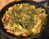 Une image de l'étape 14 de Fenouils et courgette aux saucisses allemandes et épices.
