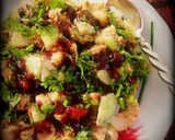 A picture of step 4 of Oats Cornflakes Chaat Fast.