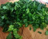 Foto del paso 1 de la receta: Huevo revuelto con espinacas desayuno ideal