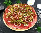 Foto del paso 9 de la receta Foccacia de remolacha con verduras- vegano
