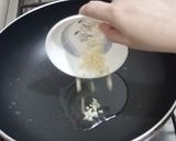 A picture of step 1 of Vegetables Fried Rice.